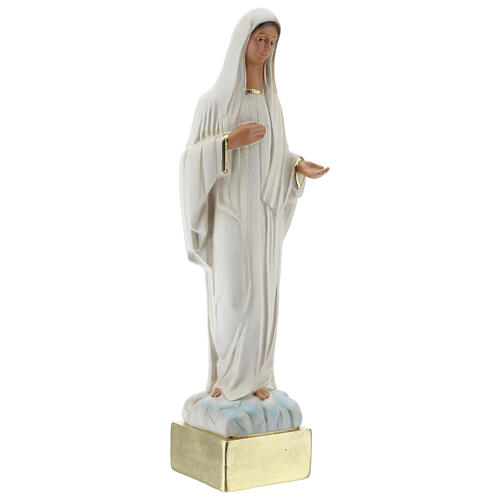 Our Lady of Medjugorje 37 cm plaster statue hand painted Arte Barsanti 4