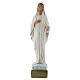 Virgen Medjugorje 37 cm estatua yeso pintada a mano Barsanti s1