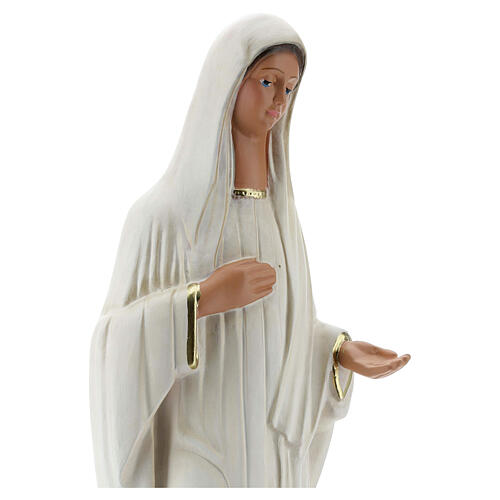 Madonna Medjugorje 37 cm statua gesso dipinta a mano Barsanti 2