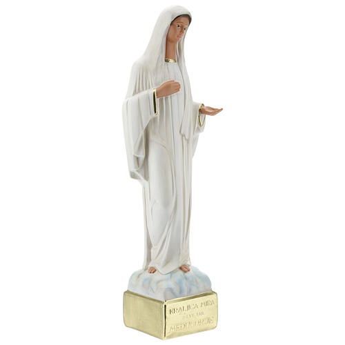 Virgen Medjugorje estatua yeso 44 cm pintada a mano Barsanti 5