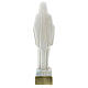 Virgen Medjugorje estatua yeso 44 cm pintada a mano Barsanti s6