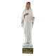 Madonna Medjugorje statua gesso 44 cm dipinta a mano Barsanti s1