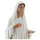 Madonna Medjugorje statua gesso 44 cm dipinta a mano Barsanti s2