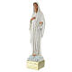 Madonna Medjugorje statua gesso 44 cm dipinta a mano Barsanti s3