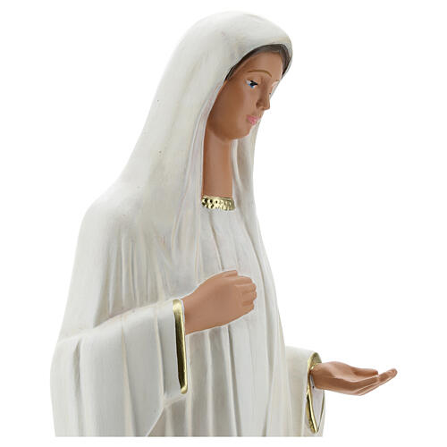Nossa Senhora de Medjugorje imagem gesso 44 cm Barsanti 4