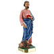 Statue aus Gips Heiliger Markus handbemalt Arte Barsanti, 30 cm s5