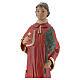 Święty Wawrzyniec figura gipsowa 20 cm malowana ręcznie Arte Barsanti s2