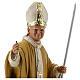 Statue aus Gips Papst Johannes Paul II handbemalt Arte Barsanti, 40 cm s2