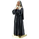 Saint Bernadette Soubirous plaster statue 30 cm Arte Barsanti s3