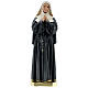 Santa Bernadette Soubirous estatua yeso 30 cm Arte Barsanti s1