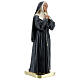 Sainte Bernadette Soubirous statue plâtre 30 cm Arte Barsanti s4