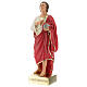 St. Justus martyr Arte Barsanti plaster statue 30 cm s2