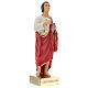 St. Justus martyr Arte Barsanti plaster statue 30 cm s3