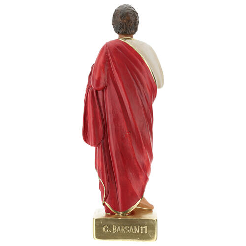Saint Juste Martyr statue plâtre 30 cm Arte Barsanti 4
