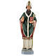 Święty Patryk figura gipsowa 30 cm malowana ręcznie Arte Barsanti s1