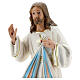 Gesù Misericordioso statua gesso 30 cm Arte Barsanti s2