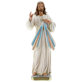 Divine Mercy statue, 30 cm in plaster Arte Barsanti