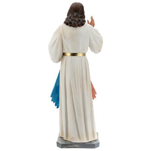 Estatua Jesús Misericordioso resina 60 cm pintada a mano Arte Barsanti 6