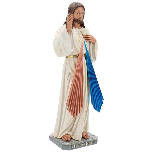 Jesús Misericordioso estatua resina 80 cm pintada a mano Arte Barsanti 4