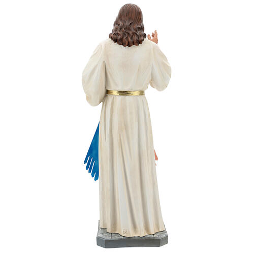 Jesús Misericordioso estatua resina 80 cm pintada a mano Arte Barsanti 5