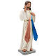 Jesús Misericordioso estatua resina 80 cm pintada a mano Arte Barsanti s4
