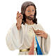 Statue of Divine Mercy Jesus, 80 cm hand painted resin Arte Barsanti s2