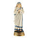 Statue Mère Teresa mains jointes résine 12,5 cm s1