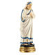 Imagem Santa Madre Teresa de Calcutá mãos juntas resina 12,5 cm s3