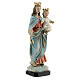 Statue Our Lady of Help Baby resin statue 12 cm s3