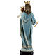 Statue Marie Auxiliatrice Enfant sceptre résine 30 cm s5