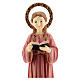 Child Virgin Mary studying statue resin 30 cm s2