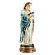 Pregnant Mary statue with book resin 12 cm s3