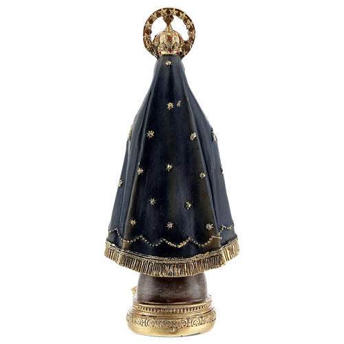 Our Lady of Aparecida statue with angel resin 15.5 cm 4