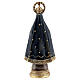 Our Lady of Aparecida statue with angel resin 15.5 cm s4