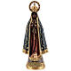 Estatua Nuestra Señora Aparecida Brasil resina 22 cm s1