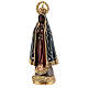 Estatua Nuestra Señora Aparecida Brasil resina 22 cm s3