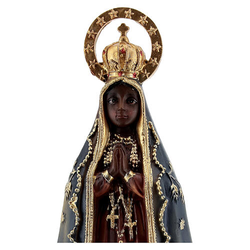 Statue of Our Lady of Aparecida Brazil resin 22 cm 2
