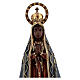 Nuestra Señora Aparecida corona estatua resina 31,5 cm s2