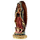 Nossa Senhora de Guadalupe com anjo imagem resina 11 cm s2