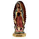 Virgin Mary of Guadalupe statue with angel in resin 11 cm s1
