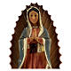 Nuestra Señora Guadalupe base barroca estatua resina 23 cm s2