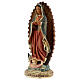 Nuestra Señora Guadalupe base barroca estatua resina 23 cm s3