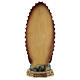 Our Lady of Guadalupe resin statue, with Baroque base 23 cm s5