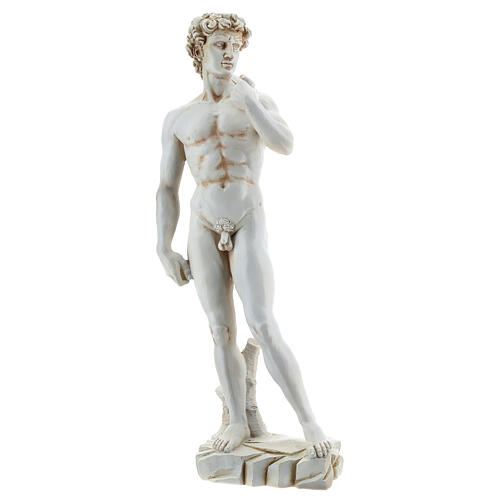 Statue aus Harz David nach Michelangelo, 31 cm 3