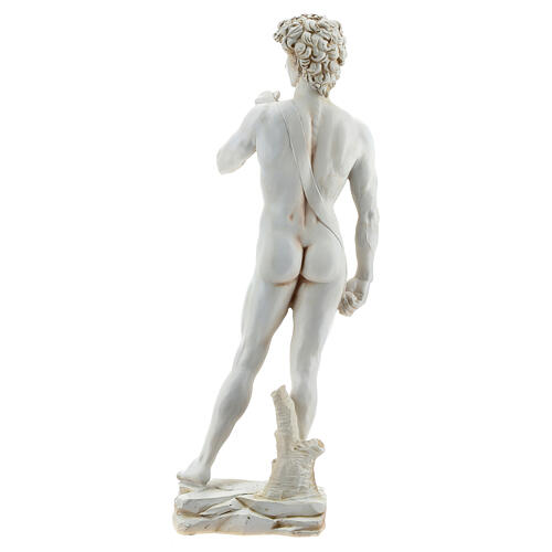 Statue aus Harz David nach Michelangelo, 31 cm 5