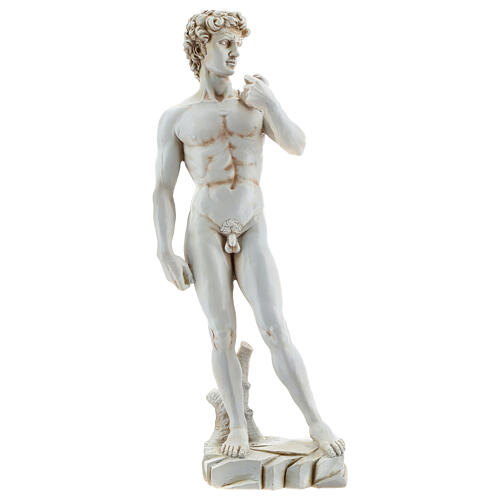 David de Michelangelo reprodução resina 31 cm 1