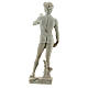 Marble-coloured Michelangelo's David resin statue 13 s4