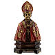St Januarius Bust in resin gold detail 14 cm s1