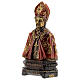 St Januarius Bust in resin gold detail 14 cm s2