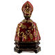 St Januarius Bust in resin gold detail 14 cm s4
